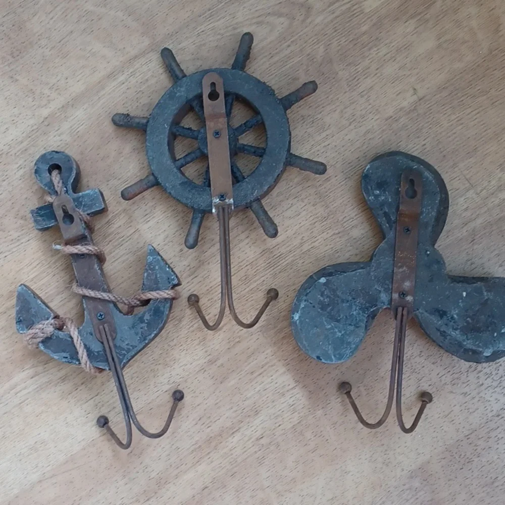 Wall hooks,home decor set of the towel hooks, beach decor